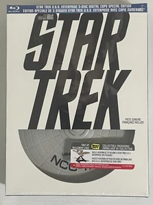 STAR TREK U.S.S. ENTERPRISE Blu-Ray 3-Disc digital copy Best Buy Sp Ed Sealed - Picture 1 of 7