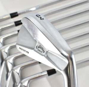 8p Callaway X Prototype 3-4-5-6-7-8-9-PW RH Golf Iron Set DG S200 Stiff Club - Picture 1 of 21