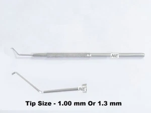 SS Blunt Tip Phaco Chopper Tip Size 1.3mm Or 1.00mm Diameter Surgical Instrument - Picture 1 of 6