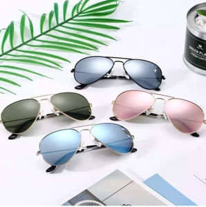 Outdoor Summer Sunglasses Kids Children Boys Girls Unisex Glasses Sun Protection - Picture 1 of 33