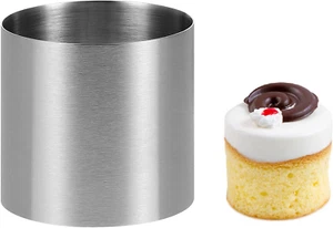 Cookie Cutter round Biscuit Cutter: 2Inch Stainless Steel Pastry Cutters for Bis - Picture 1 of 9