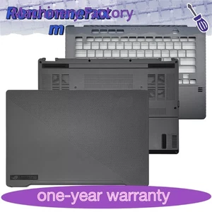 Neu für ASUS ROG 14 Zephyrus GA401 LCD Backcover/Handauflage/Untergehäuse grau - Bild 1 von 13