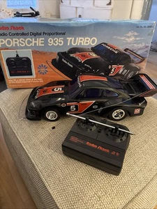 Oldtimer Radio Shack 60-3045A Porsche 935 Turbo Radio Control Car OVP - Bild 1 von 11