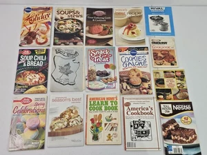 Lot of 16 Pillsbury Betty Crocker Recipe Booklets Cookbooks Desserts Baking - Picture 1 of 8