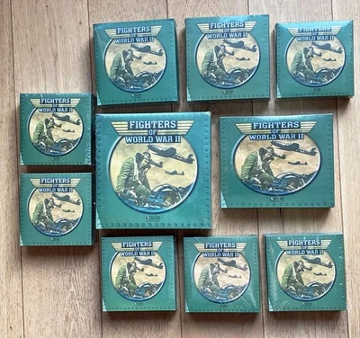 ATLAS Collections FIGHTERS OF WORLD WAR II EDITIONS, 10 Flugzeugmodelle, wie neu - Bild 1 von 4