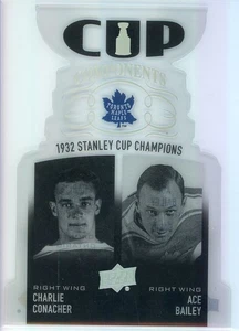 2018-19 Upper Deck Cup Components #CCPCB Charlie Conacher/Ace Bailey - Picture 1 of 2