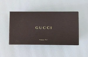 Authentic Gucci Logo Gift Empty Box 7" x 3" x 2.5" Box Only - Picture 1 of 8