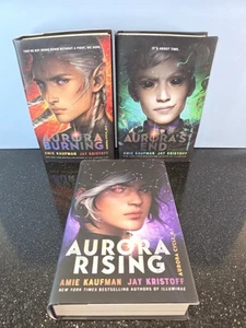 The Aurora Cycle Series Volumes 1-3 ByJay Kristoff & Amie Kaufman Signed 0.3 VGC - Picture 1 of 24