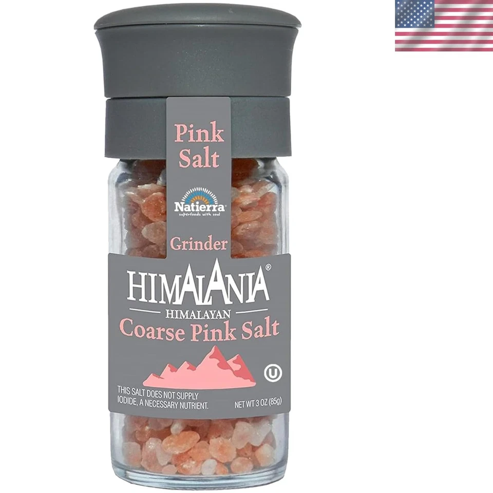 Himalania Coarse Pink Salt Grinder 3 oz (85 g)(PACK 1)