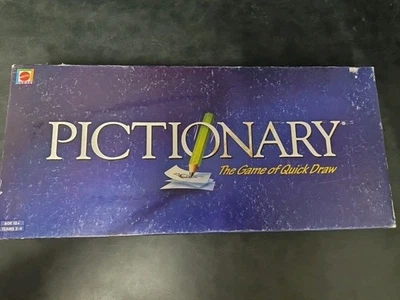 🎲 Pictionary Board Game 2002 Edition Complete By Mattel - Image 1 of 4