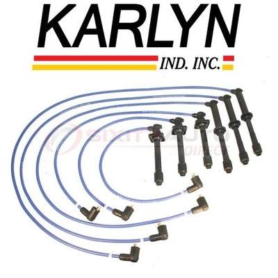 Karlyn Spark Plug Wire Set for 2007 GMC Sierra 2500 HD Classic - Ignition bn Foto 1 de 4