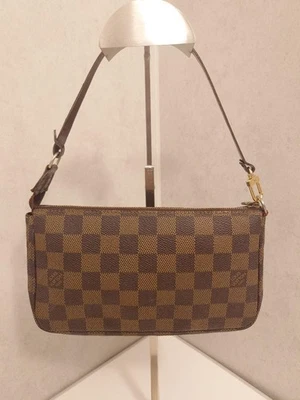 Authentic Louis Vuitton Damier Pochette Accessoires Pouch N51985 - Image 1 of 4