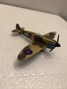 Spitfire Diecast Metal WWII Airplane  5” Wingspan Mini A N V Maisto Camo 4”. (a4 - Picture 1 of 9