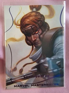 2022 MARVEL MASTERPIECES Shatterstar #49 Epic Purple Base /199 - Picture 1 of 2