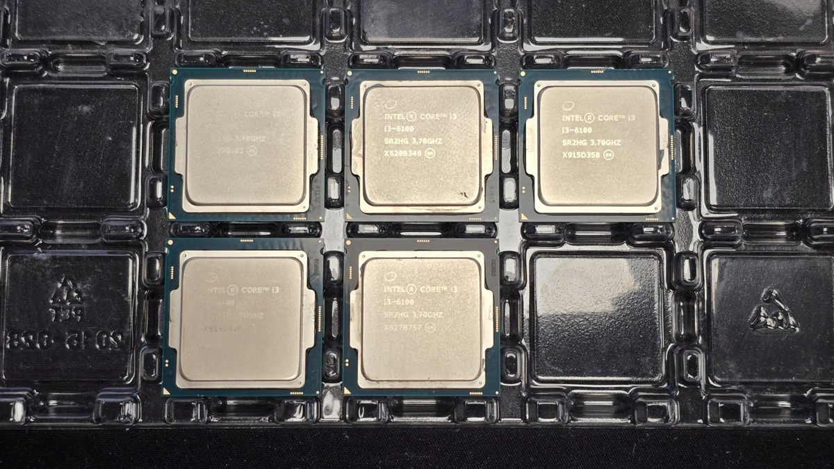 Intel Core i3-6100 Processor Model Computer Processors (CPUs