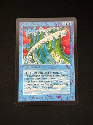 Magic the Gathering: Beta Wall of Water MTG Beta - Image 1 of 3