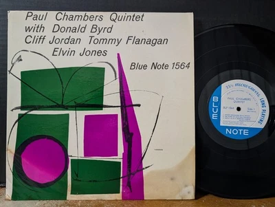 Paul Chambers 1958 Blue Note 1564 OG Donald Byrd Clifford Jordan Elvin Jones Ear - Imagem 1 de 3