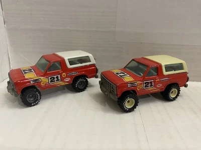 Hot Wheels Real Riders 1979 Ford Bronco White and Gray Hubs 1982 RR Series   - Image 1 of 4