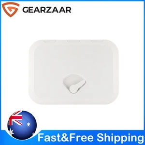 White Hatch & AUS Boat Deck Caravan Marine Access RV Hatch 270x375mm Lid ABS 1 - Picture 1 of 4
