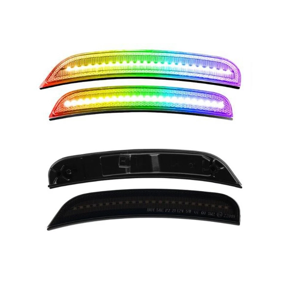 4 светодиодных габаритных фонаря на передний и задний бампер для Chrysler 300 2015-2023 годов выпуска - Изображение 1 из 4