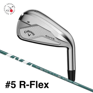 Callaway Golf ELYTE X Iron #5 R-Flex VENTUS GREEN 50 Graphite Shaft RH Men 2025 - Picture 1 of 9