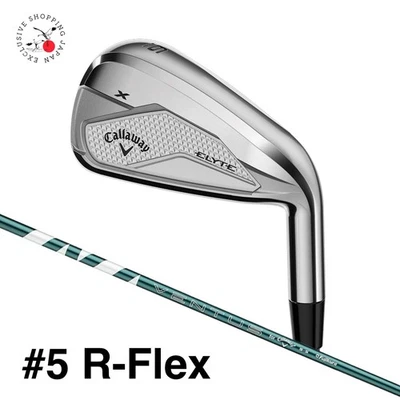 Callaway Golf ELYTE X Iron #5 R-Flex VENTUS GREEN 50 Graphite Shaft RH Men 2025 - Image 1 of 4