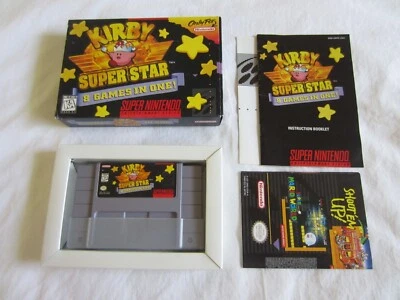 Kirby Super Star SNES Super Nintendo CIB Complete Box 1996 1st Print Japan RARE - Image 1 of 4