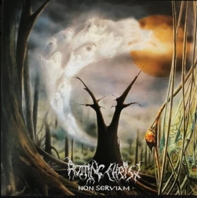 ROTTING CHRIST - Non Serviam, GOLD/BLACK MARBLED Vinyl, RARE Limited LP 2023 - Image 1 of 3