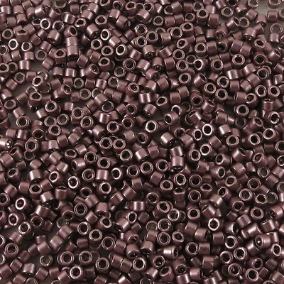 Cuentas de semillas galvanizadas Delica 11/0 Miyuki #410-465  Foto 1 de 2
