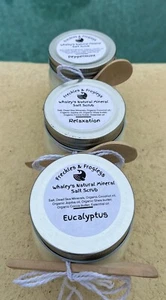 3 pack Salt Scrubs USA Homemade All Natural Mineral Moisturizing!! Exfoliating!! - Picture 1 of 10