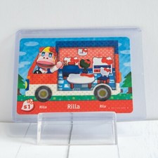 Animal Crossing Sanrio RILLA Amiibo Card  -  English Version MINT