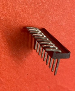 50pcs 1x9 9 Pin Right Angle Header Male 2.54 mm Pitch 90 Degree - Picture 1 of 4