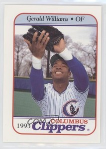 1993 Metro Marketing Columbus Clippers Gerald Williams