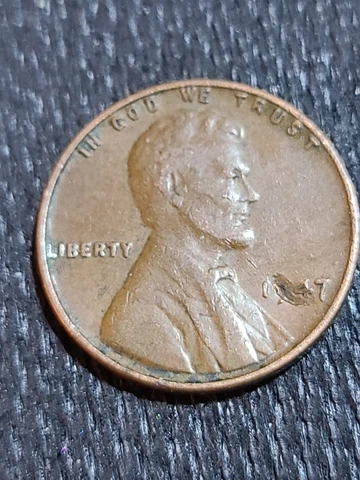 1947 Wheat Penny Errors Date Cover
