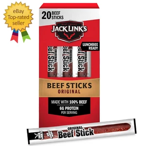 Beef Sticks, Original – Protein Snack, Meat Stick with 6G of Protein, Meat Snack - Picture 1 of 8