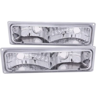 Luces de estacionamiento cromadas ANZO para Chevrolet C1500 1988-1998 Euro Foto 1 de 4