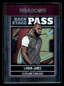 2017 Hoops #1 LeBron James Back Stage Pass come nuovo + nuovo - Foto 1 di 2