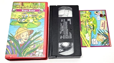 The Magic School Bus Hops Home VHS 1995 Red Big Box - Image 1 of 4