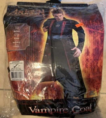 Arisen Lust for Blood Vampire Coat Costume NEW retail packing Adult Mens 44 - Image 1 of 2