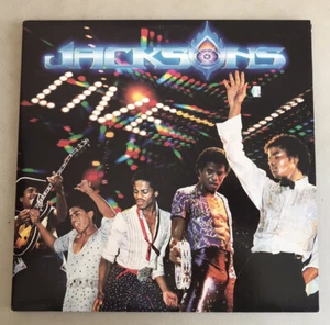 THE JACKSONS Live Gatefold Double Vinyl LP 1981 EPIC OZ - Picture 1 of 19