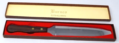 VTG Enjoy COCA COLA Burnco Cuts All Knife Stainless Steel Japan Org Box - Image 1 of 4