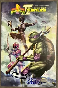 MMPR/TMNT II - #2RE - Signed by Kevin Eastman & Sajad Shah - IDW- 2 x COA's - NM - Picture 1 of 5