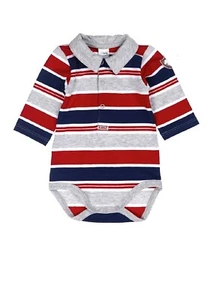 Kanz Boys Baby Body with Collar Long Sleeve Size 50 56 62 74 80 86 92 - Picture 1 of 2