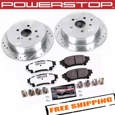 Power Stop 1-Click Extreme Z36 Truck & Tow Brake Kit for 14-19 Toyota Highlander - Image 1 of 2