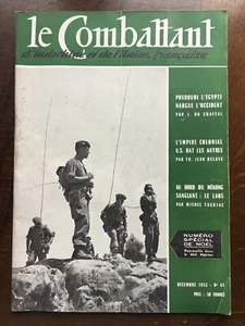 MILITARIA REVUE COMBATTANT D'INDOCHINE N°42 Décembre 1955 - Imagen 1 de 1