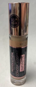 Revolution C7 Beige Conceal & Define Infinite 0.30 fl oz / 9 ml *Twin Pack* - Picture 1 of 2