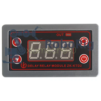 1X DC 5-12V 24V 30V LED Digital Timing Trigger Cycle Timer Delay Relay Module - Image 1 of 4
