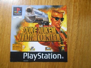 Jaquette avant jeu PS1 au choix (sans jeu) - Photo 1/8