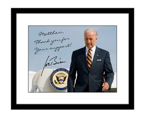 Joe Biden 8x10 signed photo YOUR name personalized president autographed US - Picture 1 of 6