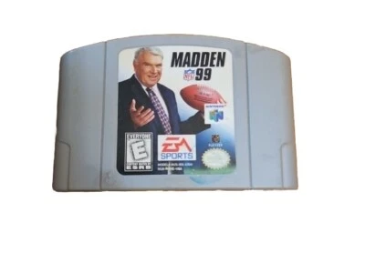 Madden NFL 99 Nintendo 64 N64 - Solo cartucho Foto 1 de 2